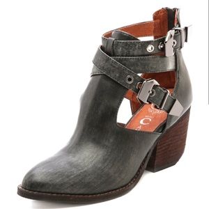 Jeffrey Campbell Everwell Ankle Boots Bootie size 8- LIGHTLY WORN